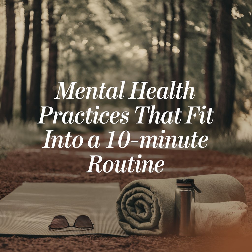 Best Mental Health Practices That Fit into a 10-Minute Routine