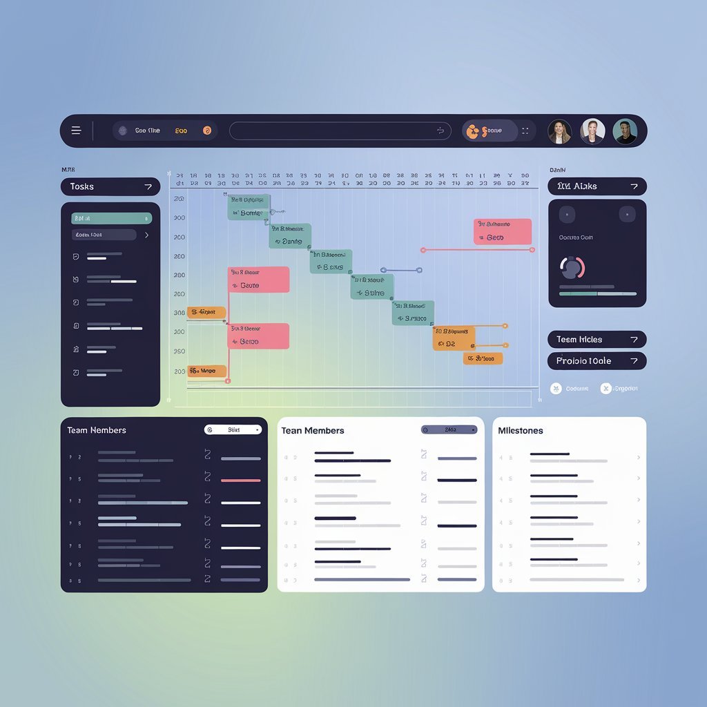 a-digital-illustration-of-a-project-management-too-bmgRCe1MQqm8YzYylOQqlg-jCP_QBX3RMuE-7s5Yf7c8w Top Productivity Hacks for Remote Teams in 2024